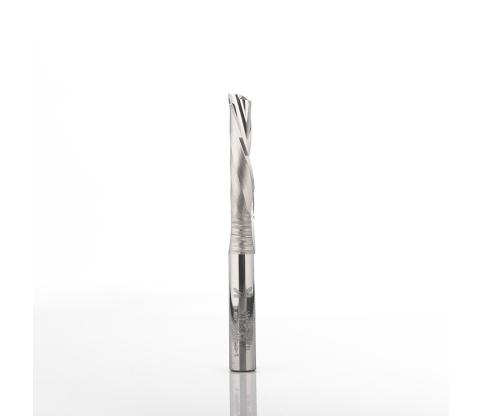 Klein sletfræser MHM Ø4x20x60 mm, Z1, højre, negativ spiral, til PVC/akryl