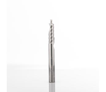 Klein trinfræser MHM, Ø8,0/5,5x10x100 mm, Z1, højre, positiv spiral, til aluminium/ikke jernholdige materialer