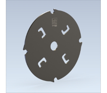 Leitz rundsavklinge DIA 300 mm - snitbredde 3,2 mm, centerhul 30 mm, Z8 - med 4 køleslidser for fibercement