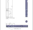 HM-fræser Ø6x18/24x63 mm, Z4, F0,2, weldon - til stål / rustfri
